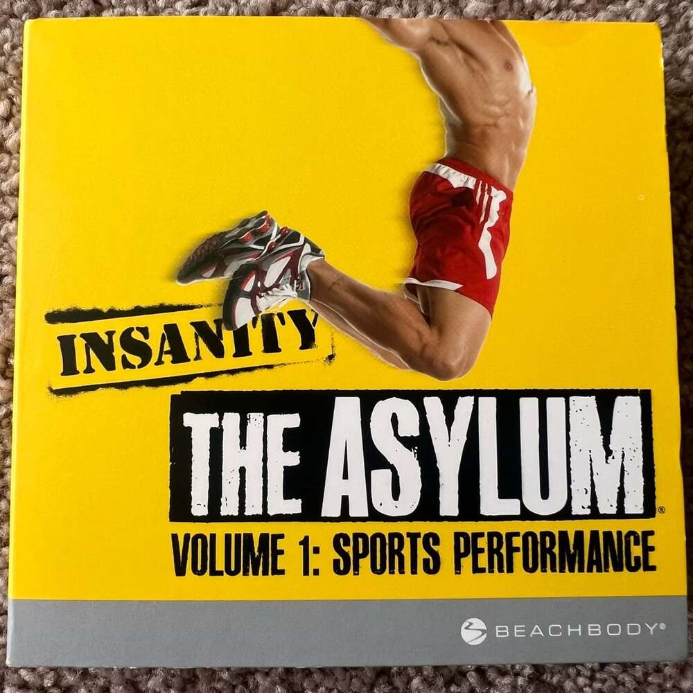 Beachbody Insanity The Asylum Volume 1 Sports Performance DVD Workout Set